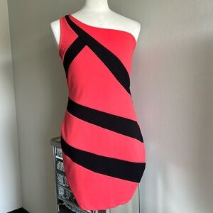 Forever 21 | Womens One Shoulder Bodycon Mini Dress - Size 2X Plus